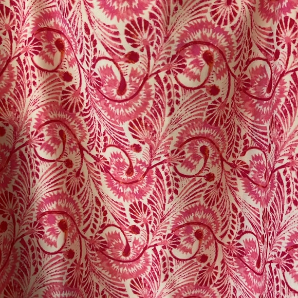 Crewcuts girls pink paisley ruffle one piece size 14 - Picture 4 of 7